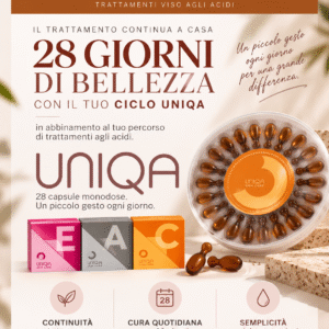 UNIQA – Ciclo Skincare Viso 28 Giorni